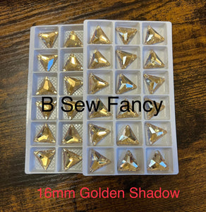 Golden Shadow Triangles