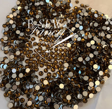 Load image into Gallery viewer, Smoked Topaz Non-Hotfix Rhinestones