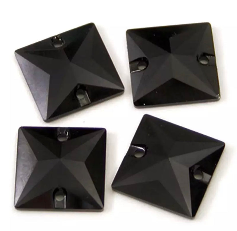 Jet Black Squares