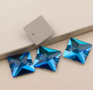 Blue Zirconium Squares