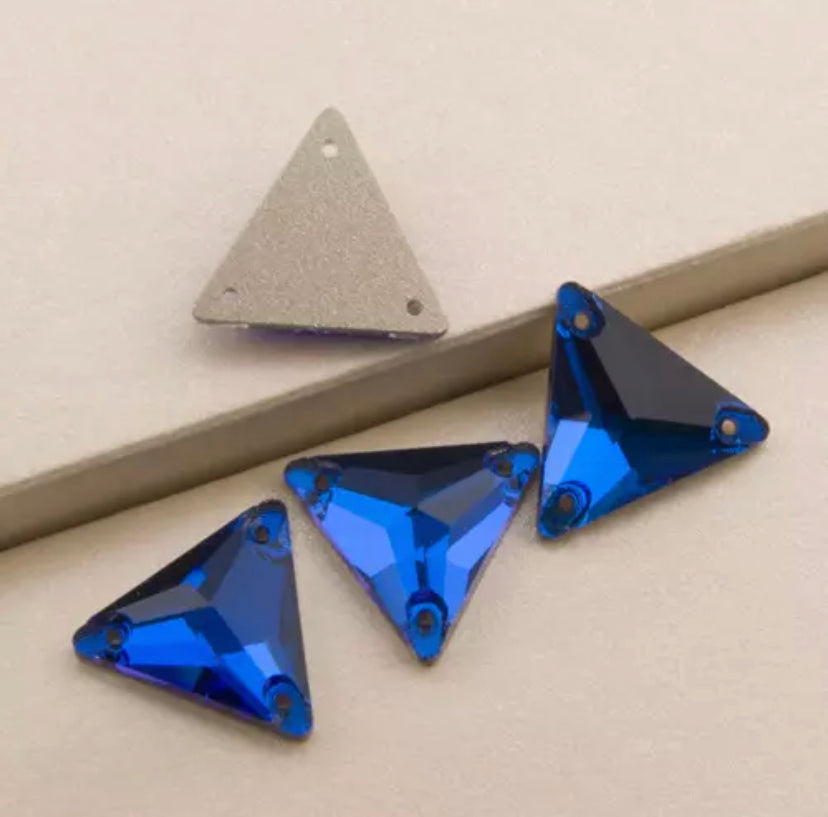 Capri Blue Triangles